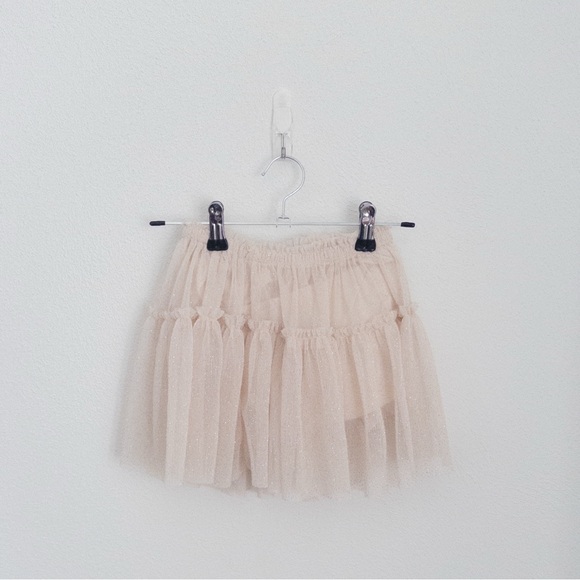 Zara Other - Kids Beige Tulle Skirt
